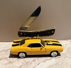 Case xx 2025 Amber Bone Peach Seed Jig Sod Buster Jr. With Die-Cast Display Car — photo 3