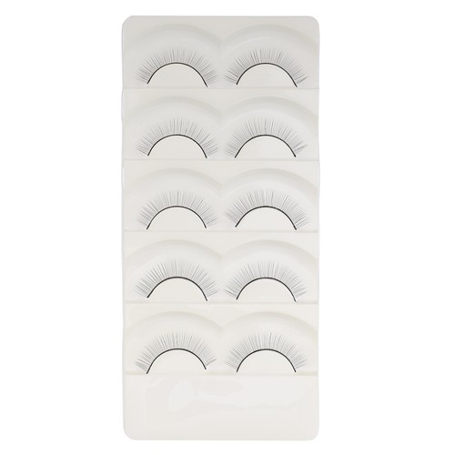 5 Pairs Fake Eyelashes Extension Training Kit for Beginners Strips