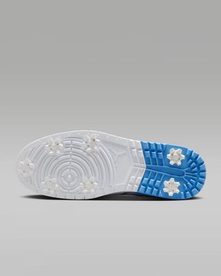 Nike Jordan NU Retro 1 G Men White University Blue Golf Shoe  display picture 3
