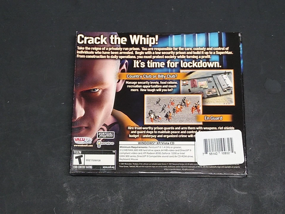 Prison Tycoon 3: Lockdown PC Game (Sealed) - Image 2 of 2