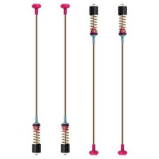 4 Pack DC97-05280W Upgraded Washer Suspension Rods Assembly for Samsung Washer