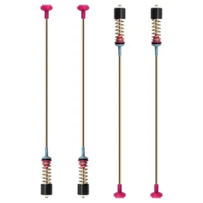 4 Pack DC97-05280W Upgraded Washer Suspension Rods Assembly for Samsung Washer