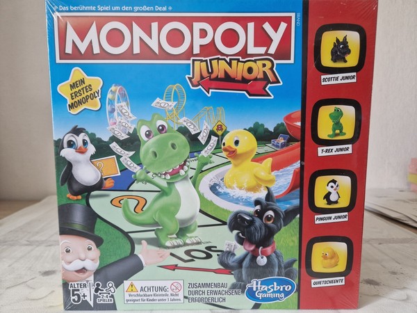 Monopoly Junior Mein Erstes Monopoly Ab 5 Jahren 2-4 Spieler Hasbro Neu Ovp-image