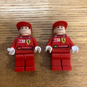 LEGO Racers 8389 Ferrari F1 Racer with Instructions Schumacher Barrichello