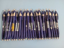 30ct Lot Misprint Retractable Click Pen Javalina Blue with Gray Trim