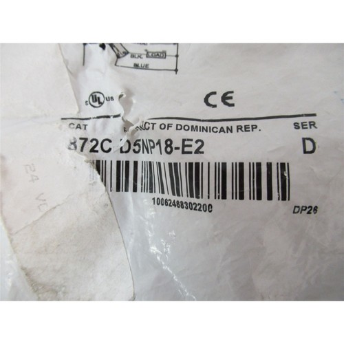 A--B New 872C-D5NP18-E2 Proximity Sensor 5 MM Range 24V Factory wholesale - Picture 4 of 5