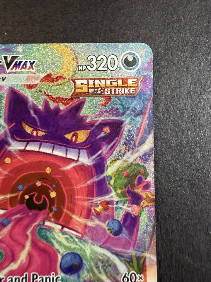 Gengar VMAX Alt Art Fusion 271/264 Strike Holo LP Swsh08: Carta Pokémon  Foto 4 de 4