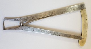 VINTAGE FRENCH MADE RARE WATCHMAKER'S DOUZIEME MEASURING GAUGE CALIPER