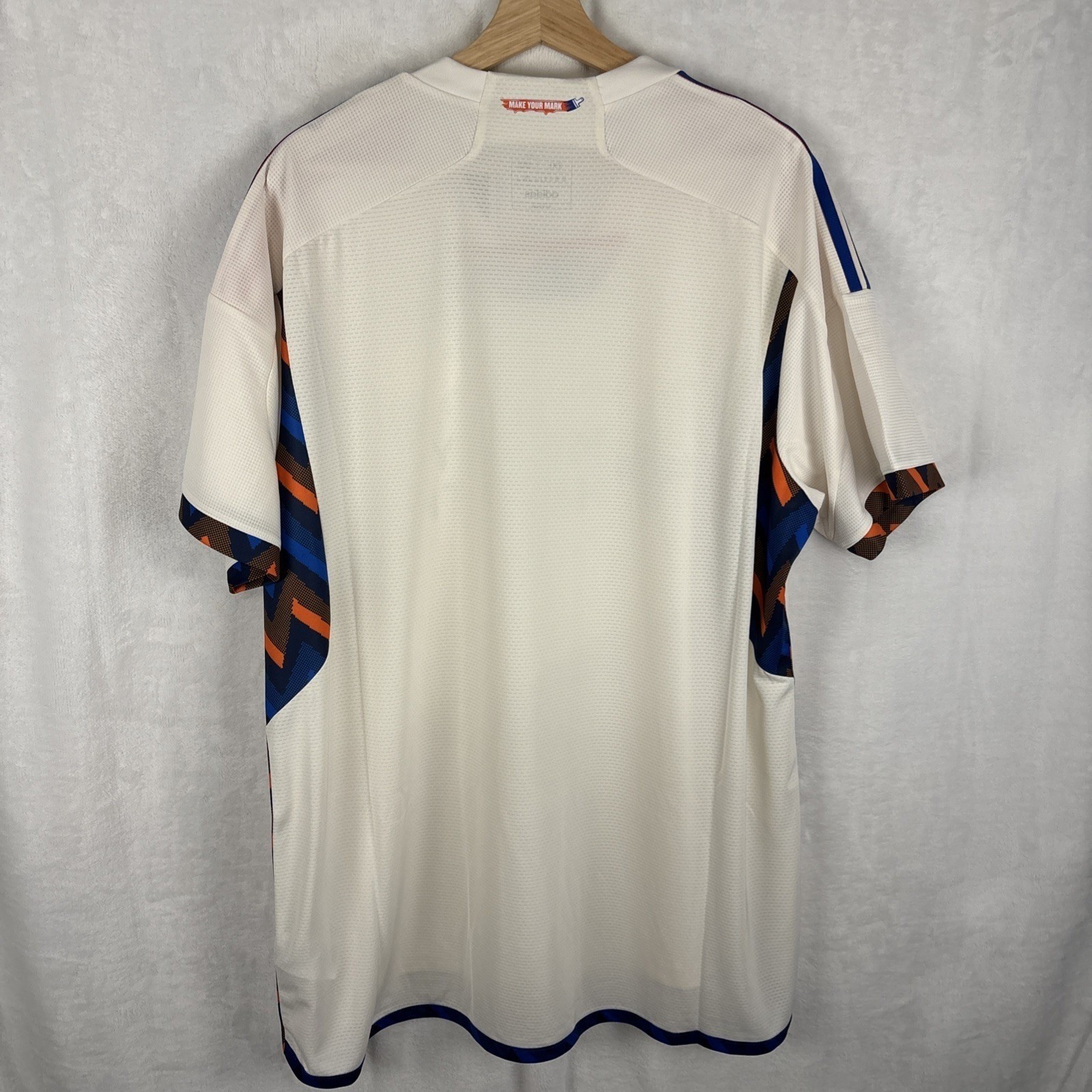 FC Cincinnati adidas 2024-2025 The Canvas Kit Authentic Jersey Off White 2XL NWT thumbnail 6