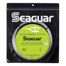SEAGUAR Big Game Fluoro Premier 200lb .054in 50yd Fluorocarbon Leader 200FPC50 