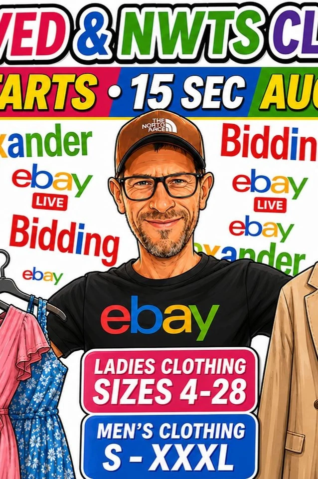 Mens & ladies Clothing Madness Thursday Morning