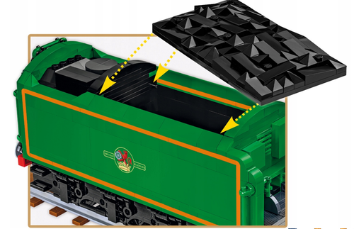 COBI 6292 Flying Scotsman - British Steam Loco 1:35  bricks blocks - Picture 6 of 9