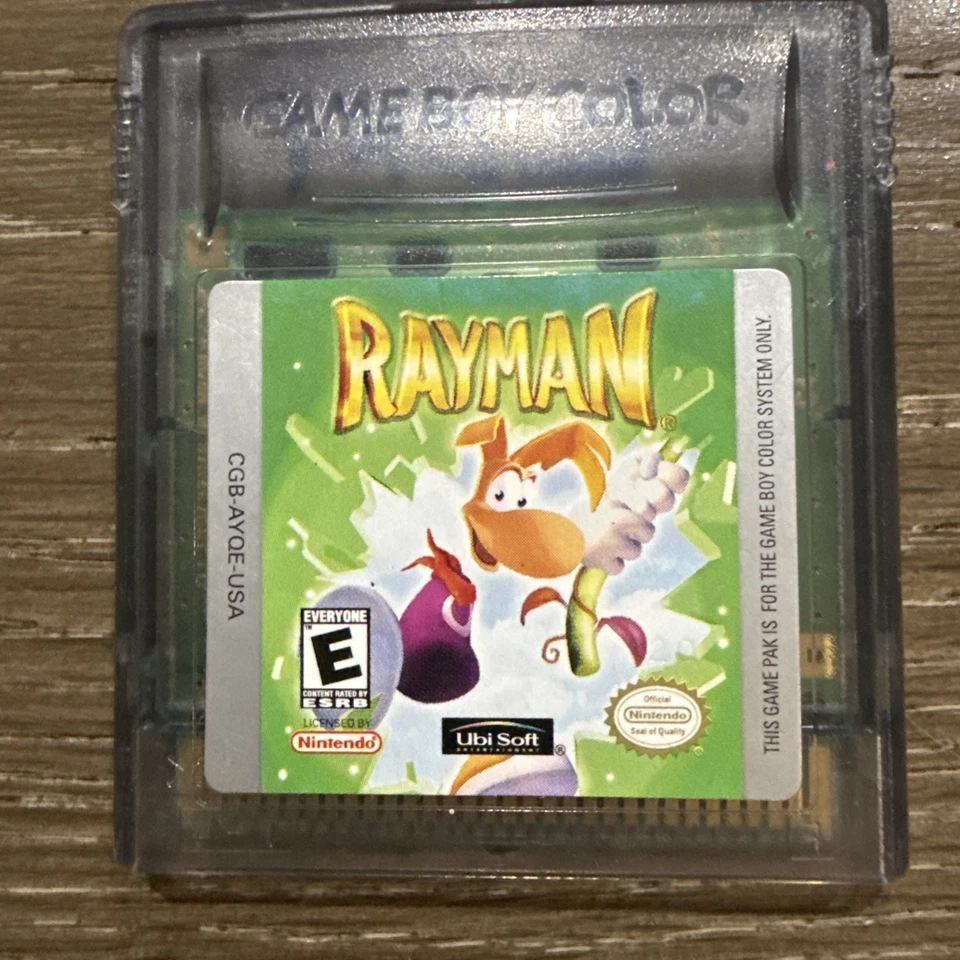 Juego Rayman Nintendo Game Boy Color 2000 solo probado Foto 3 de 3