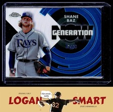 Shane Baz 2022 Topps Chrome Update Generation Now Chrome #GNC-15 Tampa Bay Rays