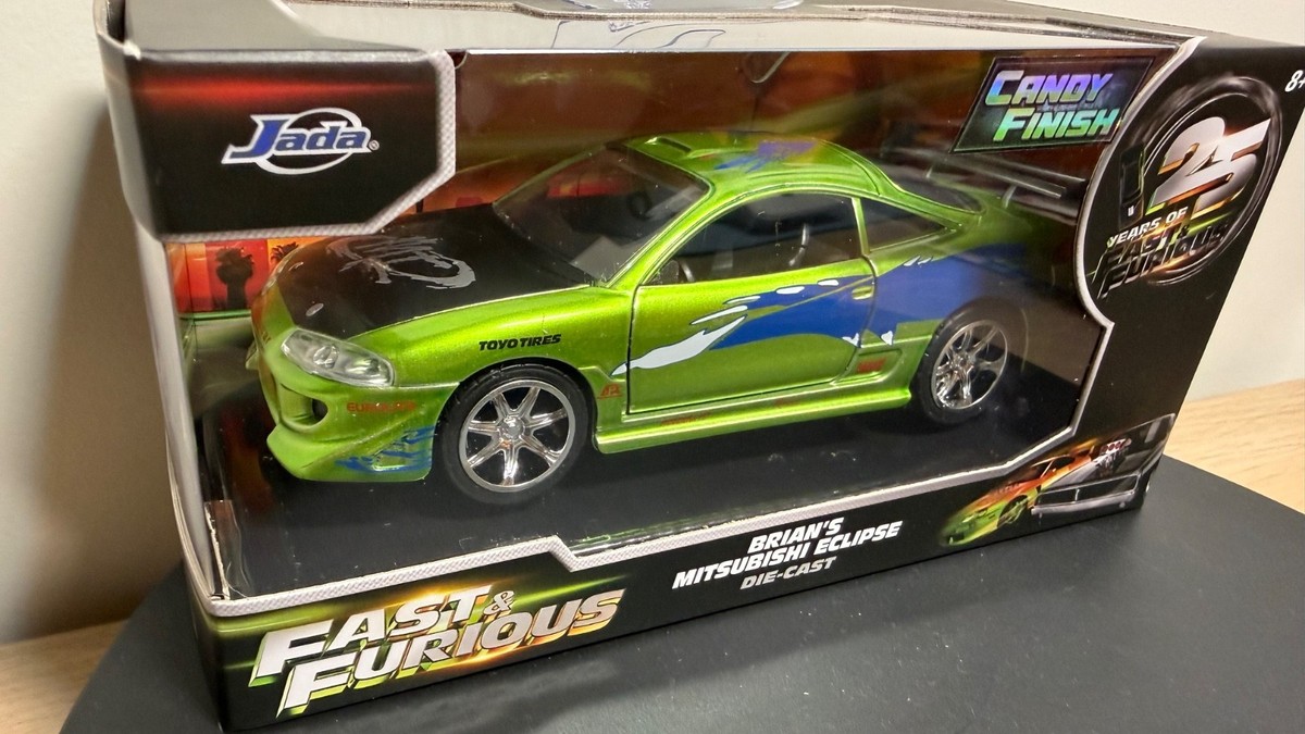 JADA 1:32 FAST & FURIOUS 25 YEARS CANDY FINISH BRIAN'S MITSUBISHI
