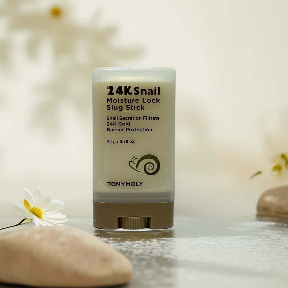 Lock In Glow & Hydration | 24K Snail Moisturizing Stick by TONYMOLY - Image 2 of 2