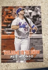 2022 Topps Series 1 - Welcome to the Show Pete Alonso #WTTS-36