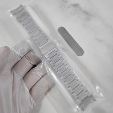 21mm Steel Watch Bracelet Strap Fits Omega Aqua Terra Worldtimer 43mm