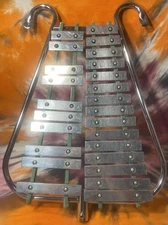 VINTAGE GLOCKENSPIEL (BELLS ) By JENCO. ITS A LITTLE DUSTY BEEN AROUND A WHILE.