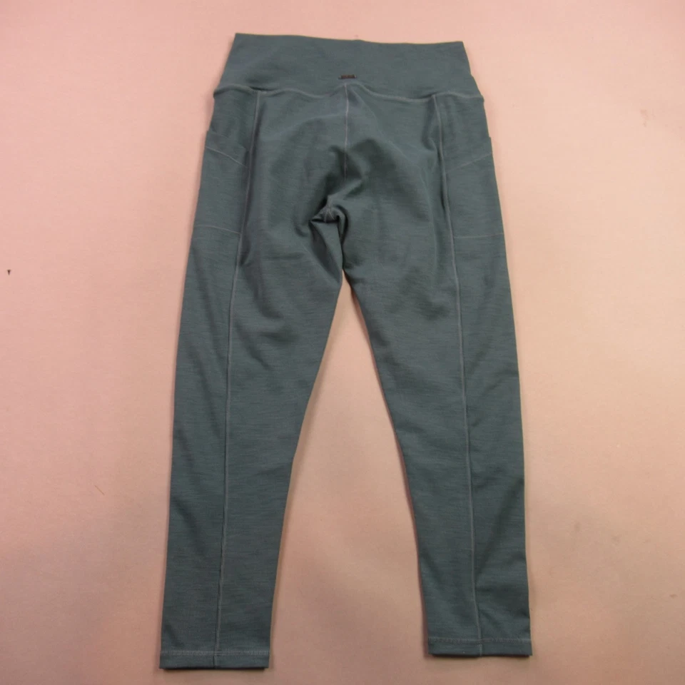 Prana Leggings Womens XL Workout Stretch Outdoors Lightweight Yoga Green - Image 3 of 4