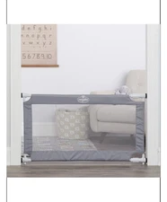 Regalo Pet Expandable Mesh Dog Gate, Gray