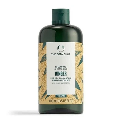 The Body Shop Ginger Anti Dandruff Shampoo, Green, Honey, 400ml~