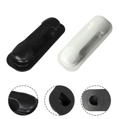 Praktischer Bootshaltegriff PVC Ersatz Gummi Zubehör schwarz/grau