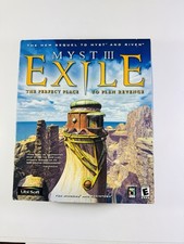 Myst III: Exile PC Game Windows Macintosh 2001 Edition Complete In BOX ML441