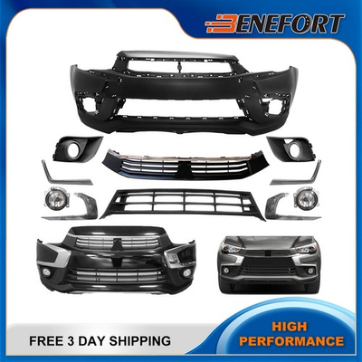#ad For 2016 2019 Mitsubishi Outlander Sport Only Front Bumper Cover Kit W Fog Lamp $542.00