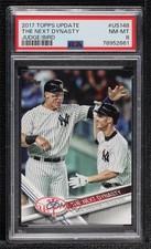 2017 Topps Update Aaron Judge Greg Bird #US148 PSA 8 t3w