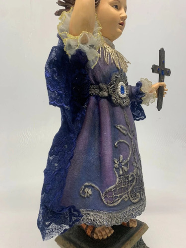Vintage Dept 56 Infant Of Prague Santos Statue Religious FREE SHIPPING - Picture 5 of 18