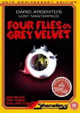 Four Flies On Grey Velvet Uncut remastered  DVD - DVD 50VG The Cheap Fast