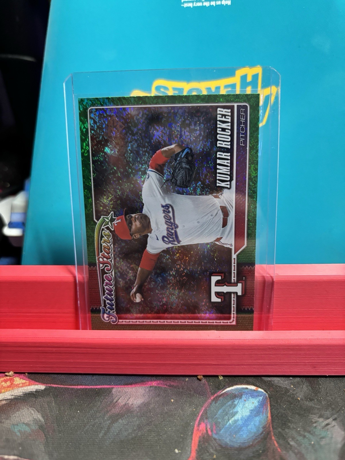 Kumar Rocker  #336 22/99 2026 Topps Series 1 Green Foil Future Stars Parallel