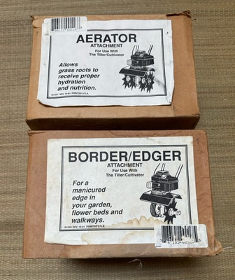#ad #ad Honda FG100 Harmony Tiller Optional Attachment Bundle Aerator amp; Border Edger $128.50