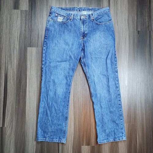 Cinch Jeans Men's 38x32 Relaxed Fit White Label MB92834013 Stonewash
