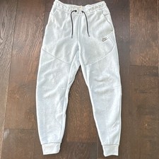 nike tech mens light blue jogger pants size s...