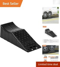 Car Maintenance Ramp - Effortless 5.5 Lift Durable Polypropylene Portable