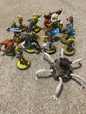 Legend Of Zelda Amiibo Lot (14 Figures)