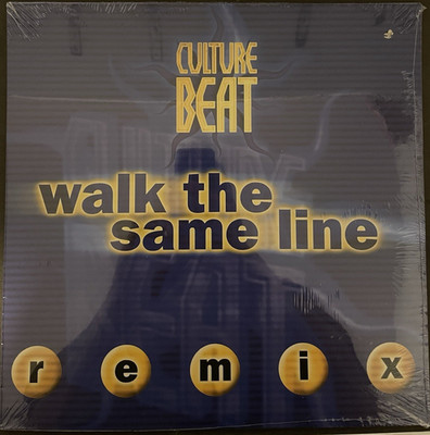 Culture Beat- Walk The Same Line Remix (4 Versions)- 12'' Vinyl Maxi-Single - New