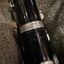 Buffet Crampon B12 Bb Clarinet ABS Resin Used with Hard Case Mouthpiece