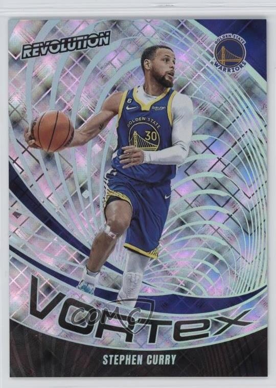 2023-24 Panini Revolution Vortex Cosmic 51/99 Stephen Curry #28 7y2