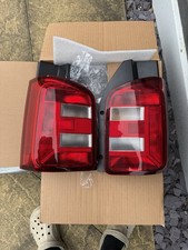 VW T6 Barn Door Rear Lights LHS + RHS With All Working Bulbs And Connections