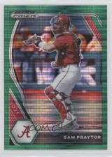 2021 Panini Prizm Draft Picks Green Pulsar Prizm Sam Praytor #PDP179 8d2
