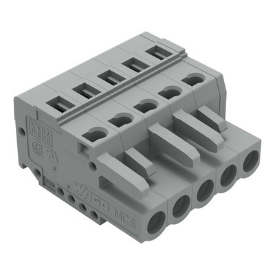 WAGO 231-105/026-000 FEDERLEISTE 5-polig; 2,5 mm²; grau [NEW]
