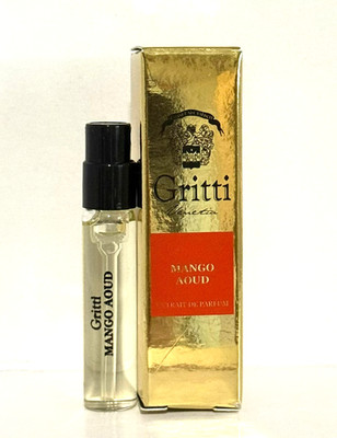 Authentic Gritti Venezia MANGO AOUD Perfume 0.07 fl oz. / 2ml Sample Spray
