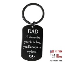 Fathers Day Dad Gifts from Daughter Son - Meaningful Engraved Black Son