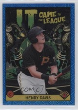 2022 Bowman Chrome Mega Box Blue Mojo Refractor 27/150 Henry Davis #ICFL-1 1ez6