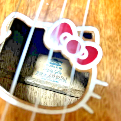 Hello Kitty Ukulele VOX VU-33HK-NY-MG Limited Edition with bag | eBay