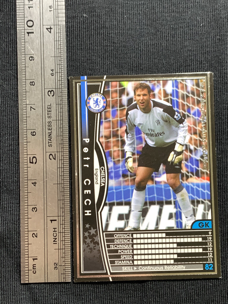 Petr Cech WCCF PANINI soccer card made in Japan sports Fight