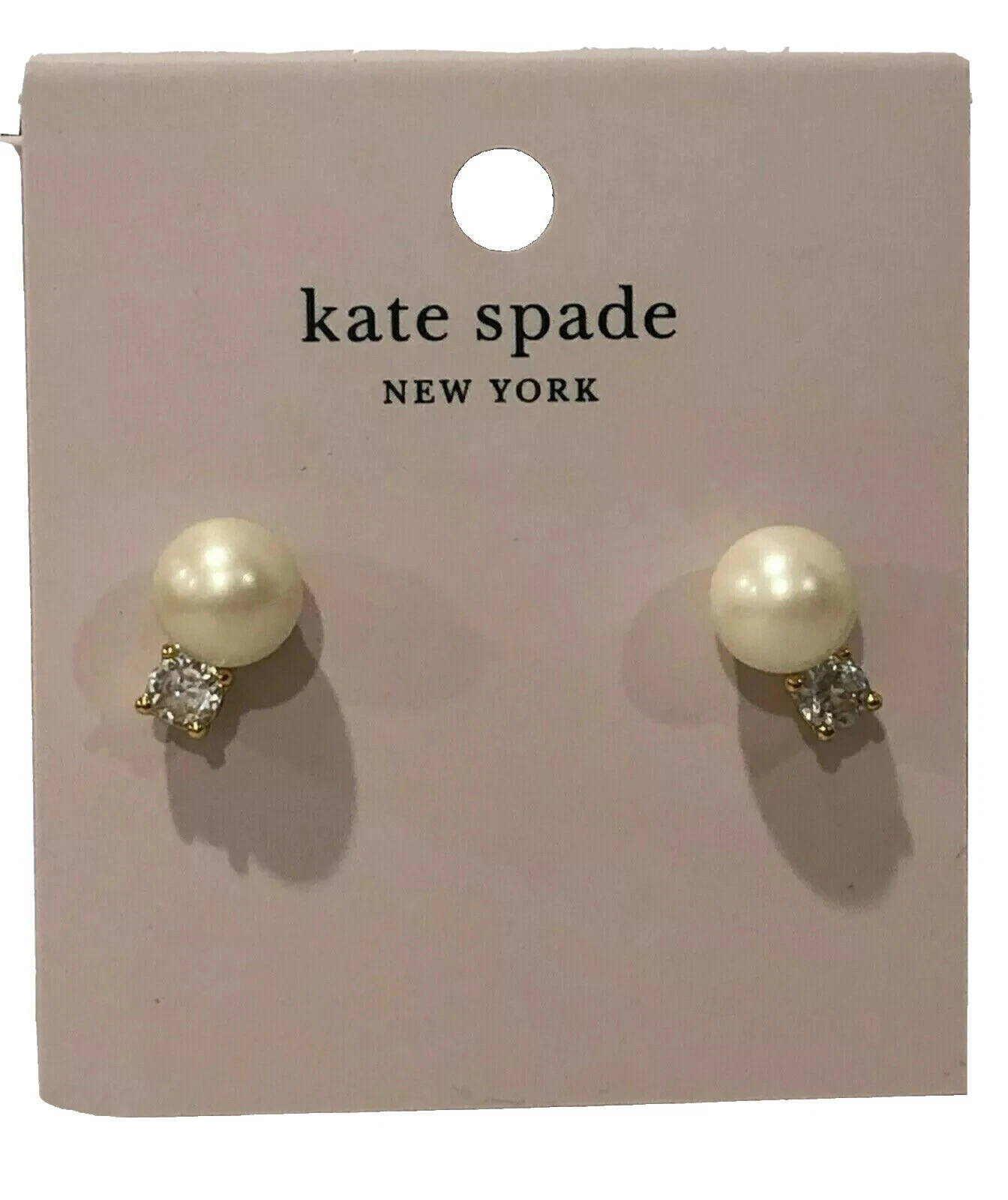 Kate Spade New York Vidro Pérola Stud Brincos